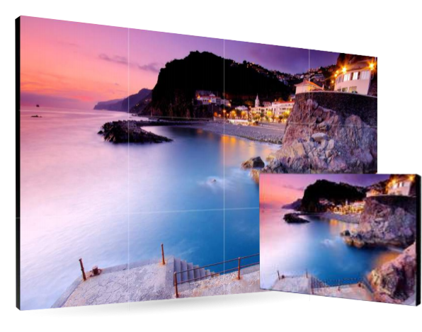 光影無縫拼接屏