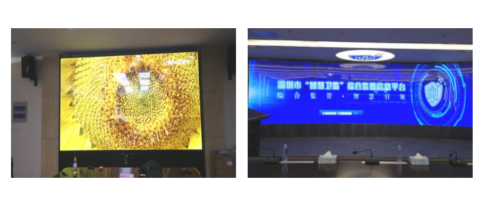 光影無縫拼接屏